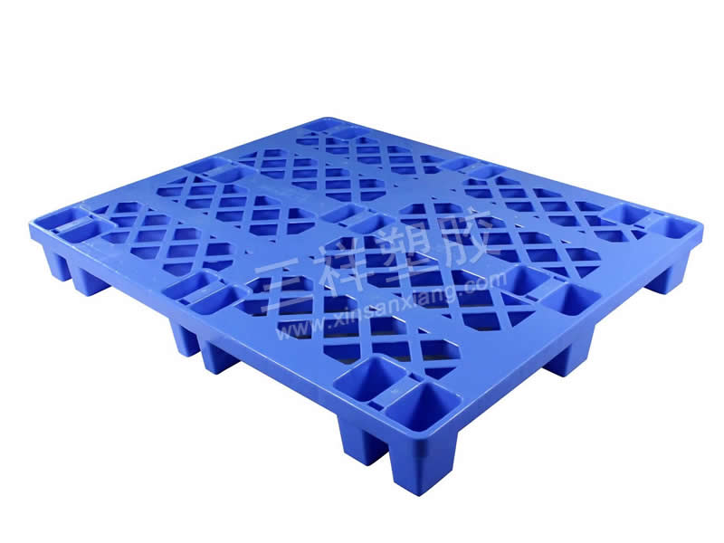 塑（sù）料卡板DK1210-X<br>1200×1000×145mm<br>九叉腳網格型<br>查（chá）看詳情頁