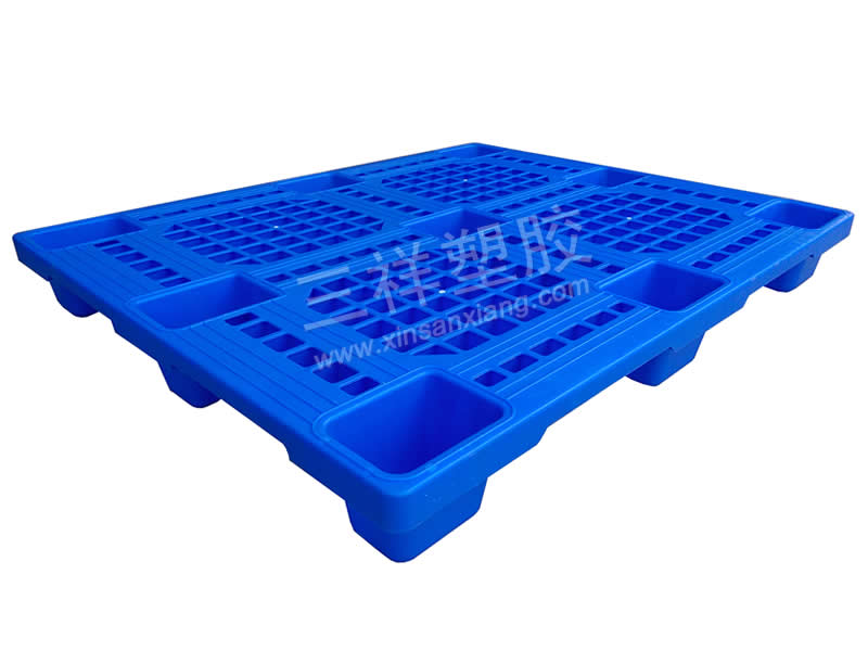 塑料卡板DM1210-B<br>1200×1000×140mm<br>九腳密網（wǎng）格<br>瀏覽更多規（guī）格