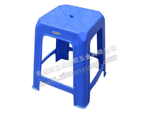 3號全塑方凳<br>凳麵(mm)：265×265 <br>高度（dù）(mm)：435