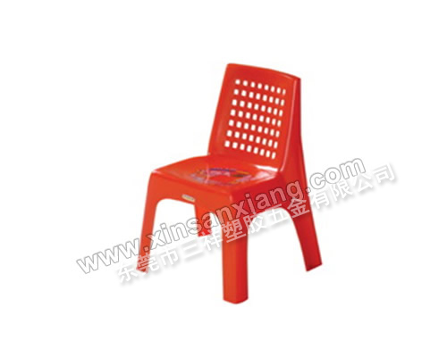 全塑（sù）3號靠背椅<br> 凳（dèng）麵(mm)：395×350×515 <br> 高度(mm)：280