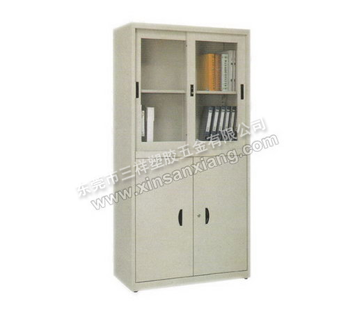 上玻下掩門（mén）櫃<br> 型（xíng）號：TG-028<br>規格(mm)：1800H×900W×400D